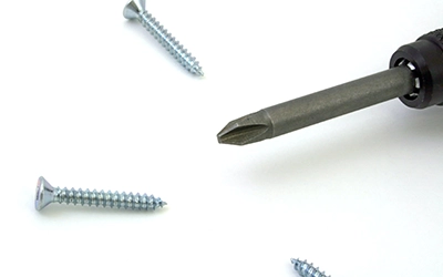 Philips head screw driver and Philips head screws