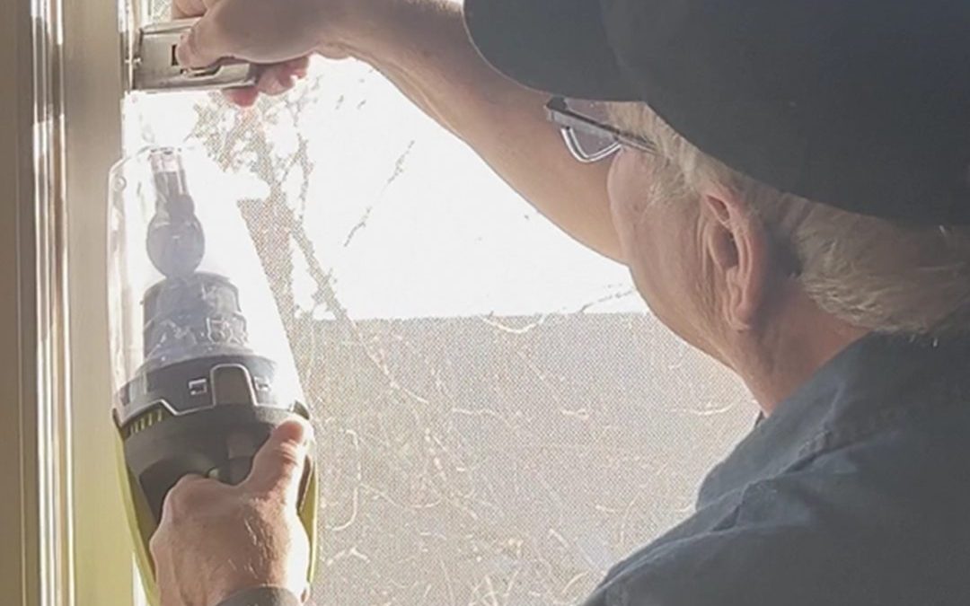 Scraping Paint off Windows